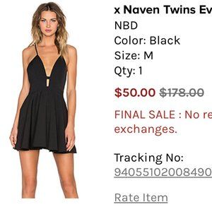 NBD X Naven Dress